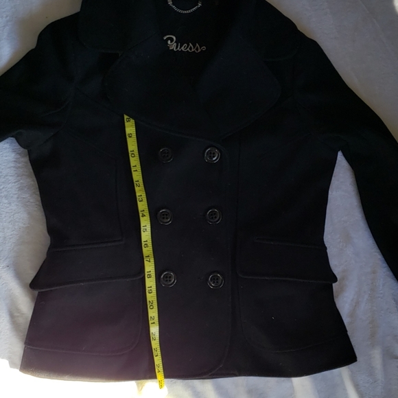Guess Peacoat Coat Jacket - Picture 7 of 8